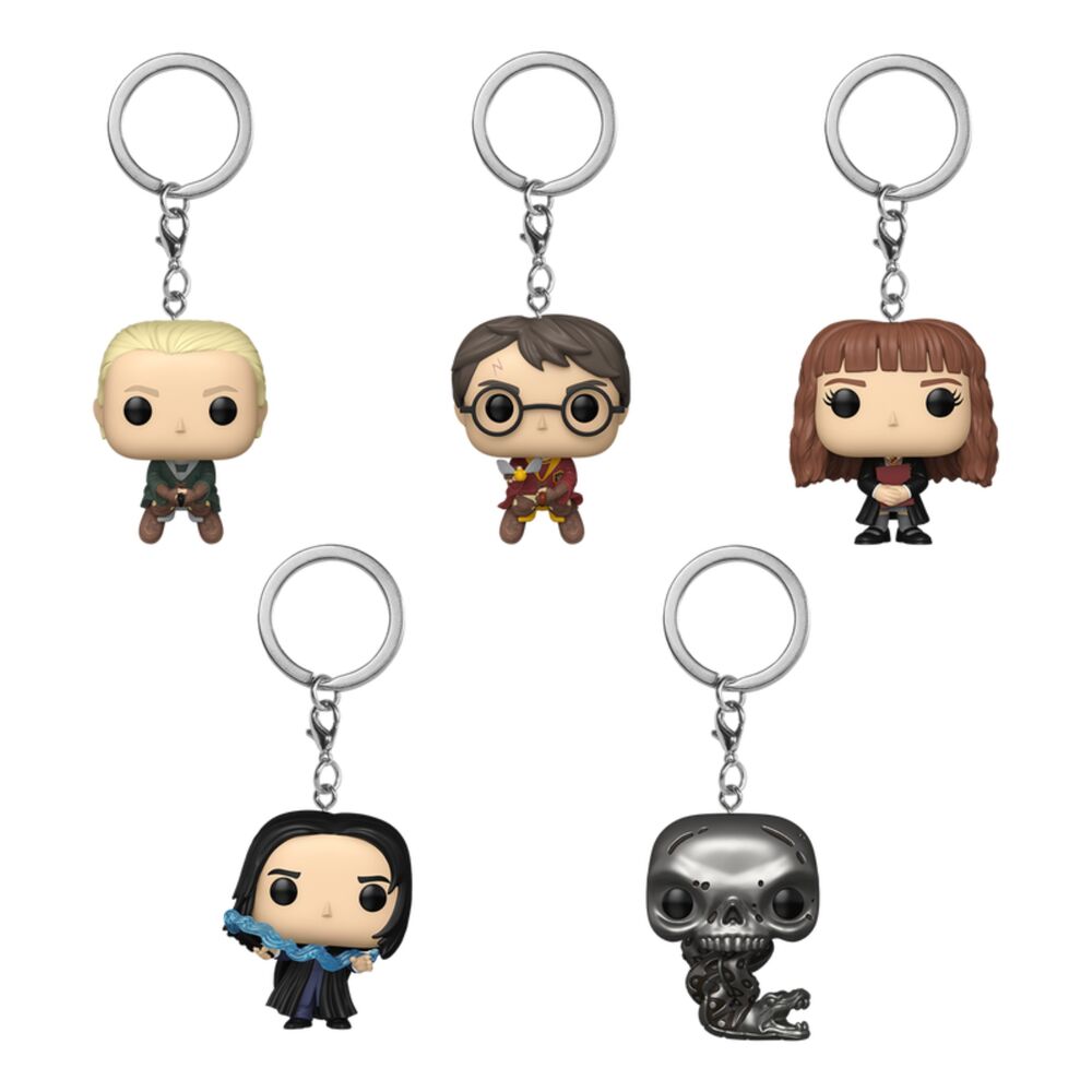 Harry Potter Llaveros Mystery POP! Vinyl 25th Anniversary 10 cm Expositor (12)
