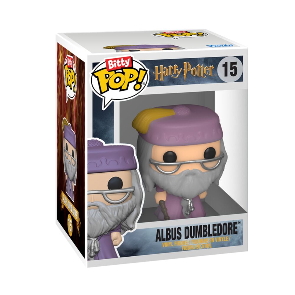 Harry Potter Pack de 2 Figuras Bitty POP! Vinyl Dumbledore/Voldemort 2 cm