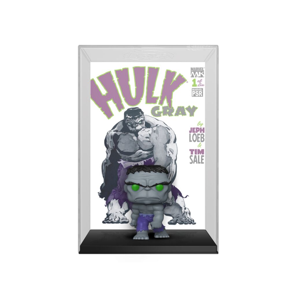 Marvel POP! Comic Covers Vinyl Figura Gray Hulk 9 cm