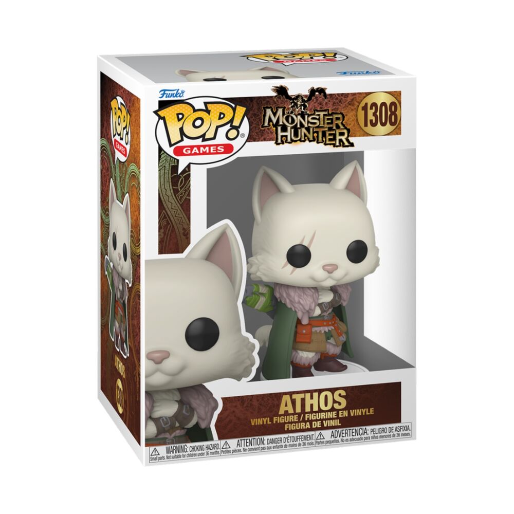 Monster Hunter Wilds Figura POP! Games Vinyl Athos 9 cm
