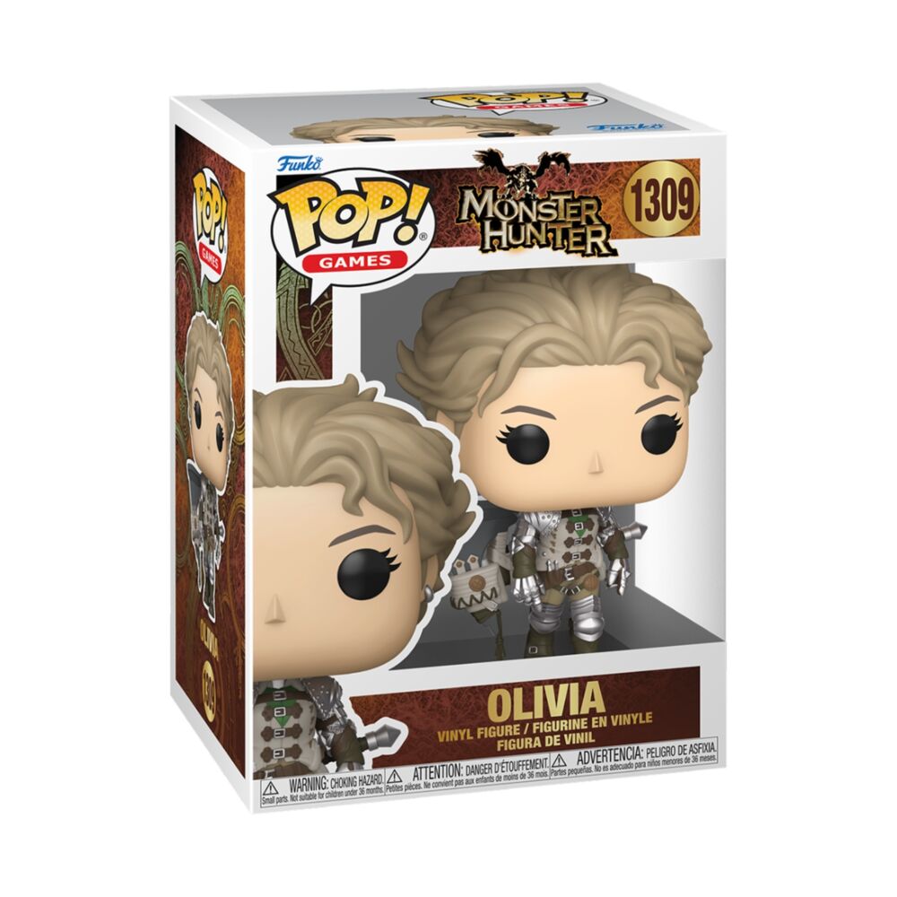 Monster Hunter Wilds Figura POP! Games Vinyl Olivia 9 cm