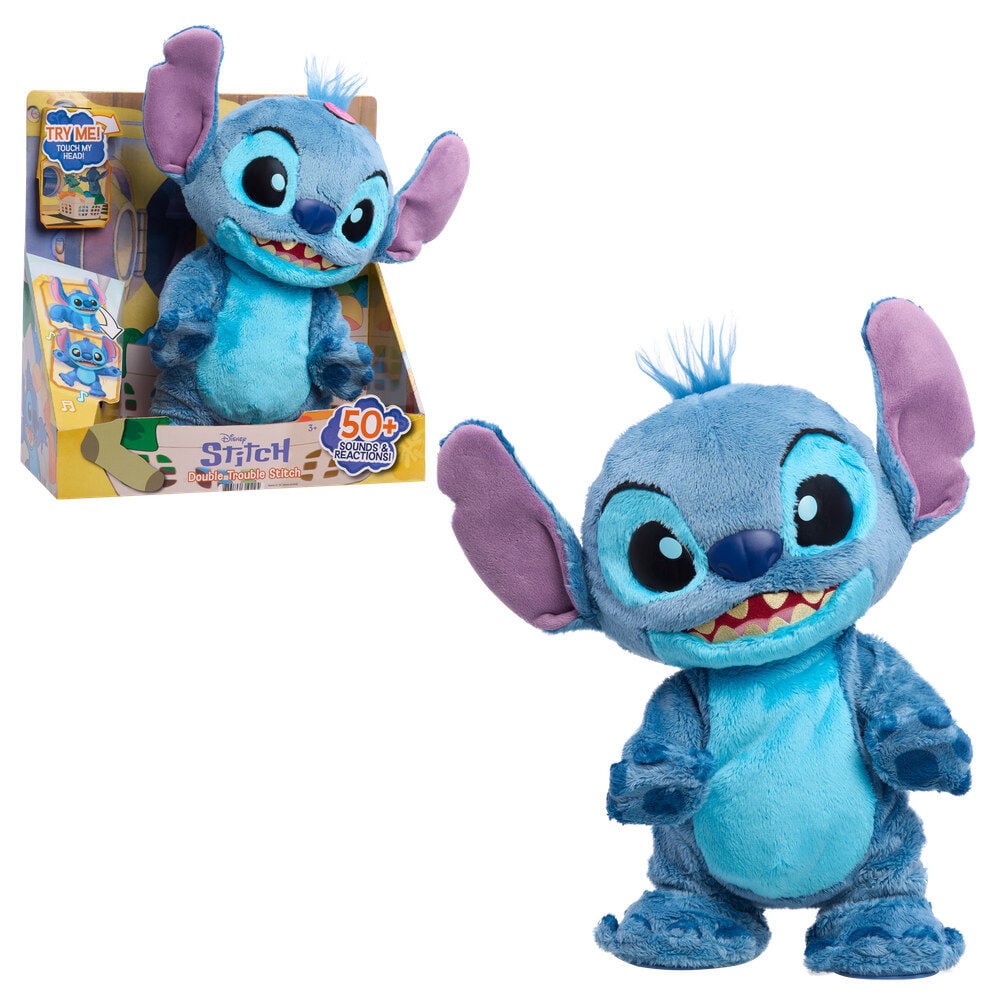 Peluche interactivo Double Trouble Stitch Disney Frikytopia