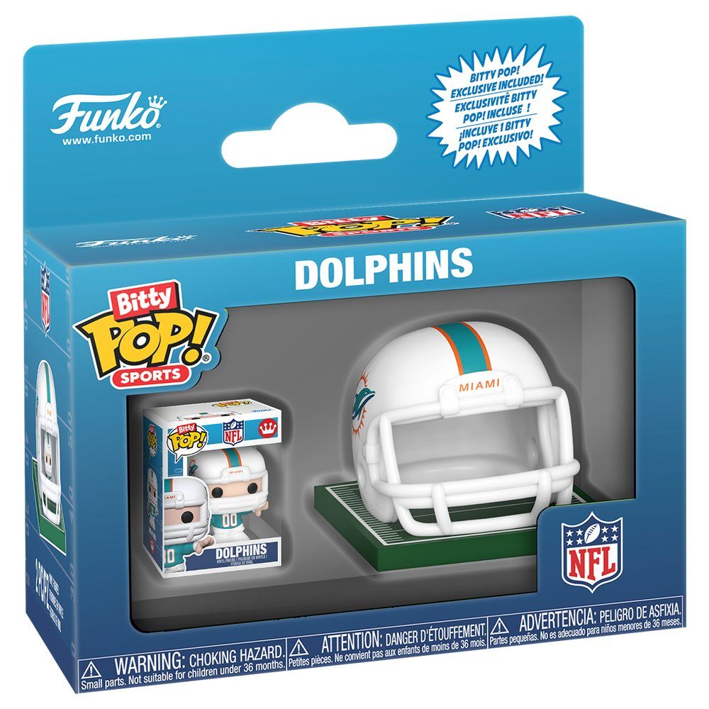 NFL Bitty POP! Helmets Vinyl Figures AFC Series 1 Surtido (12)