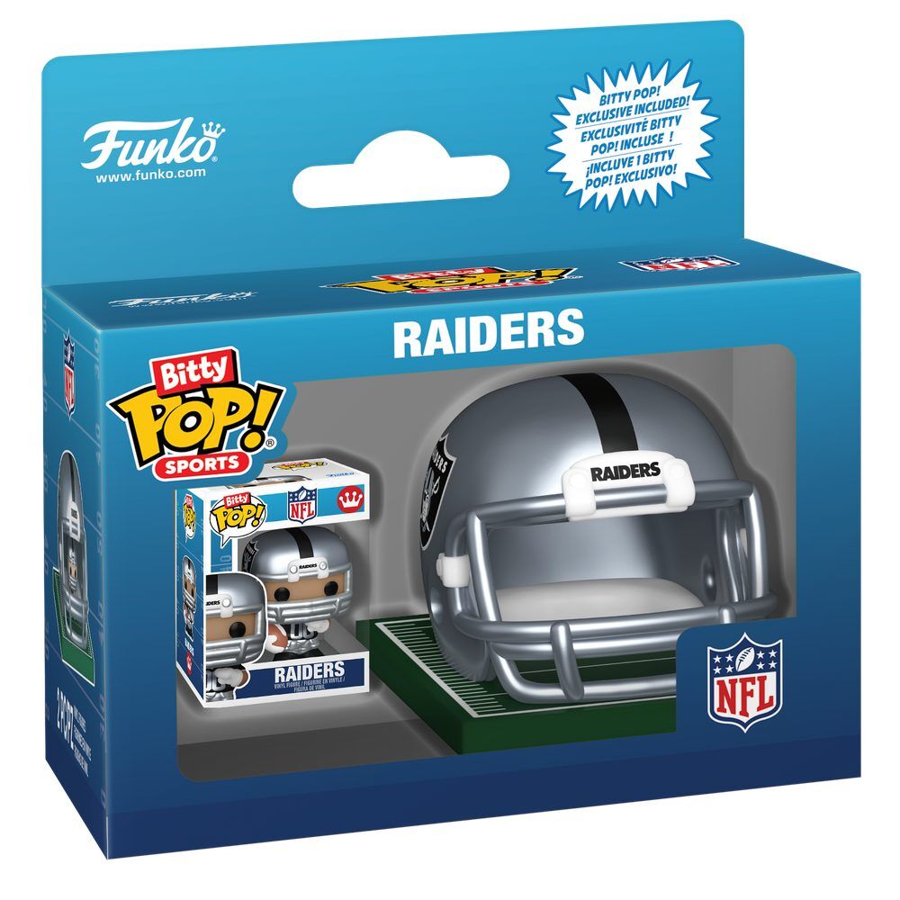 NFL Bitty POP! Helmets Vinyl Figures AFC Series 1 Surtido (12)