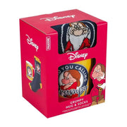 Set taza y calcetines Gruñon Blancanieves y los siete enanitos