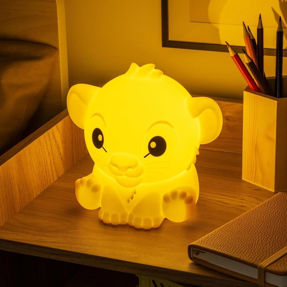 Simba squishy glo silicona ligero recargable clásicos disney