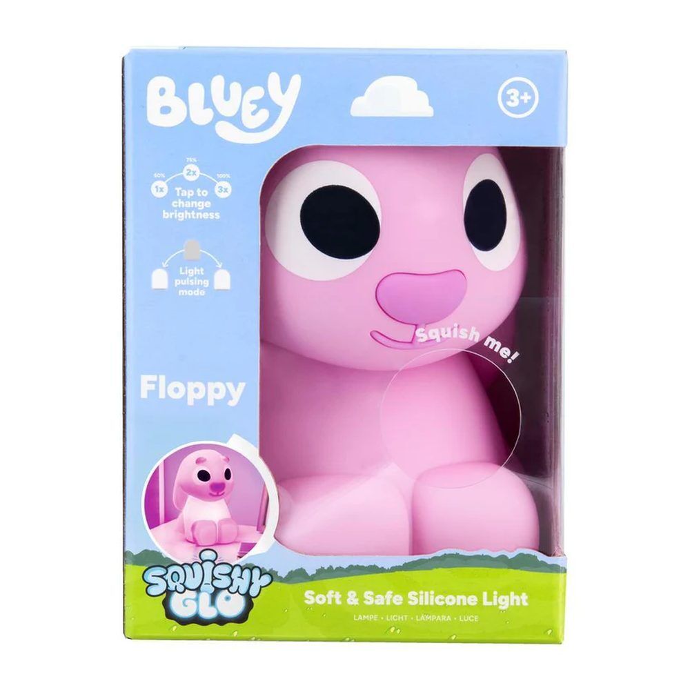 Bluey Lámpara SquishyGlo Floppy Rechargeable
