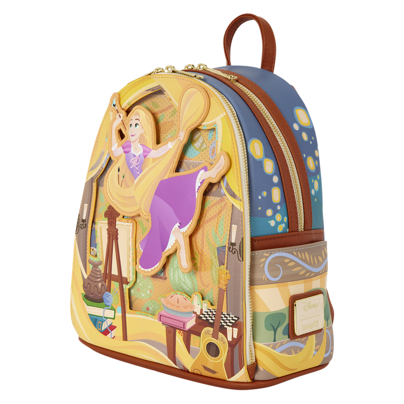Enredados by Loungefly Mochila Mini Rapunzel Painting