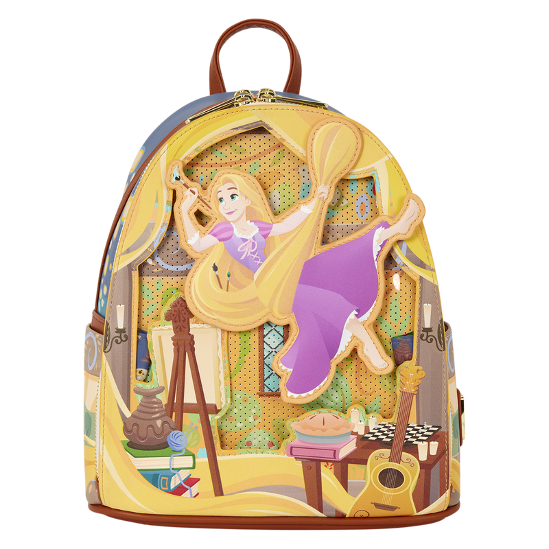 Enredados by Loungefly Mochila Mini Rapunzel Painting