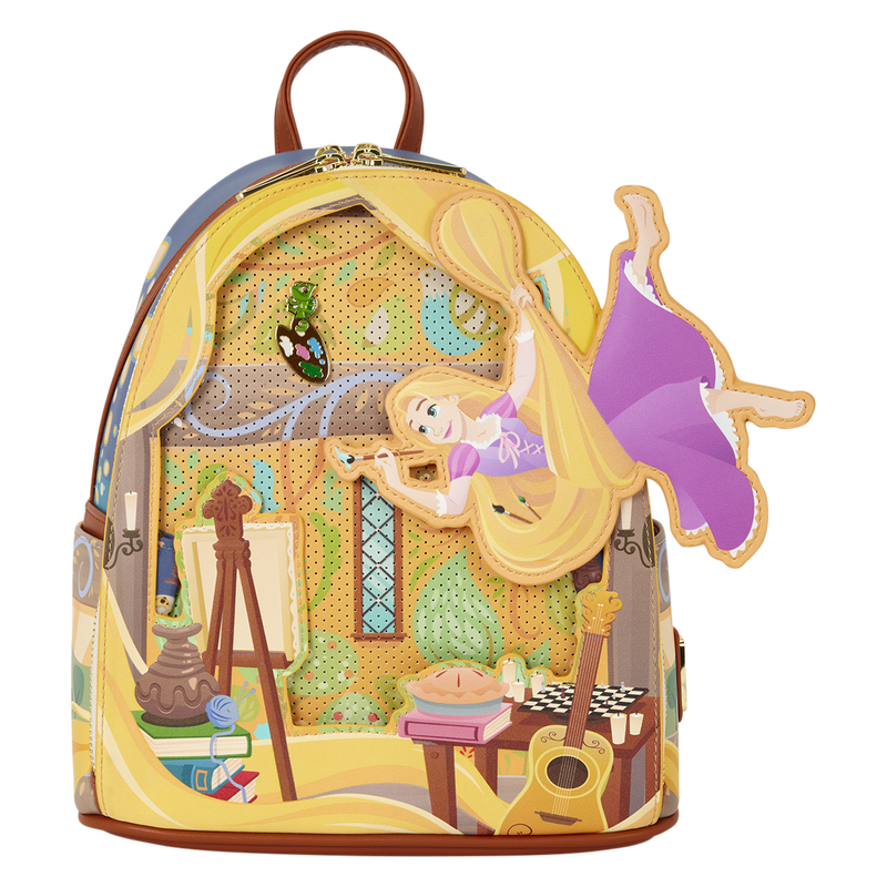 Enredados by Loungefly Mochila Mini Rapunzel Painting