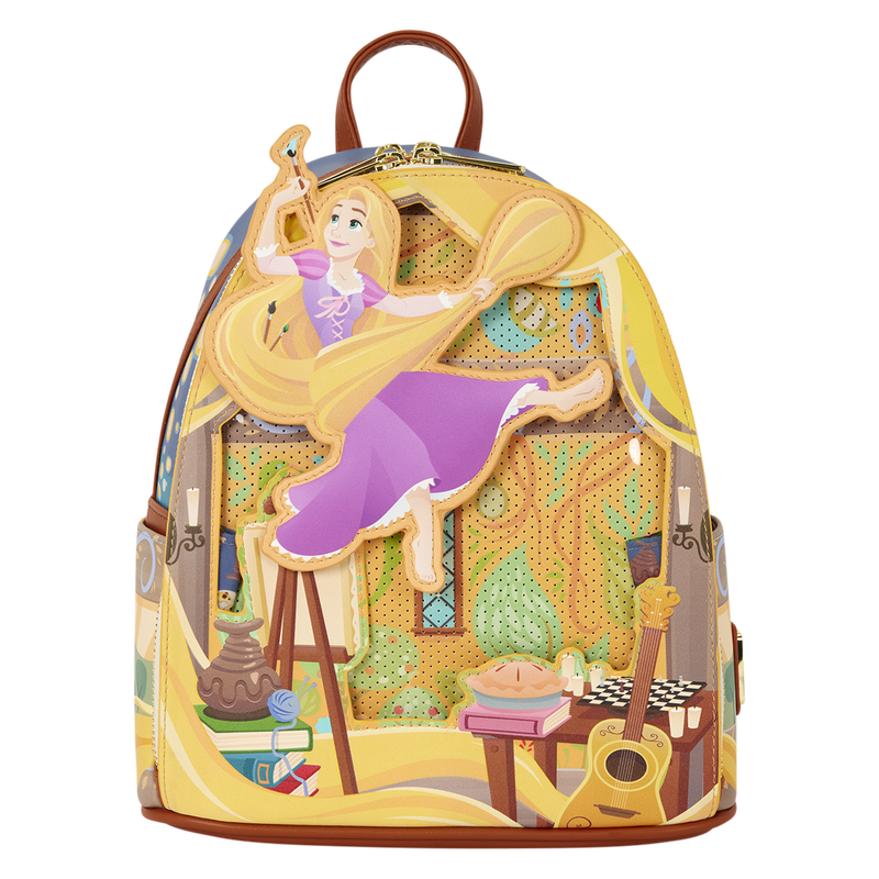 Enredados by Loungefly Mochila Mini Rapunzel Painting