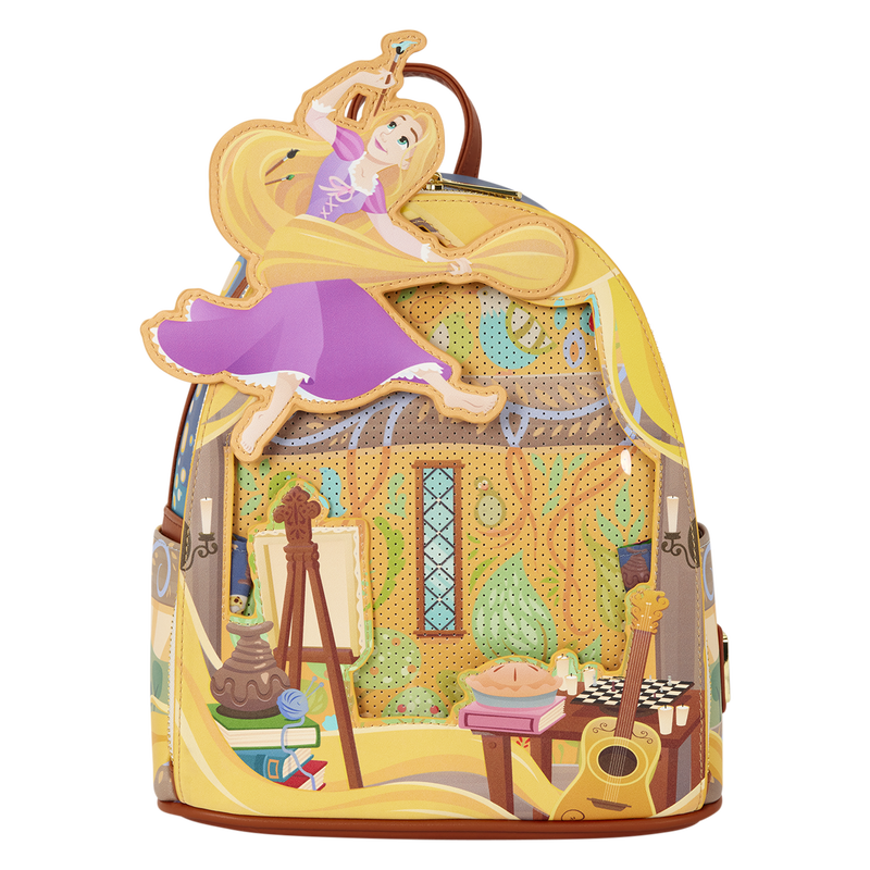 Enredados by Loungefly Mochila Mini Rapunzel Painting