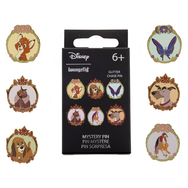 Tod y Toby by Loungefly Chapas esmaltadas Blind Expositor (12)