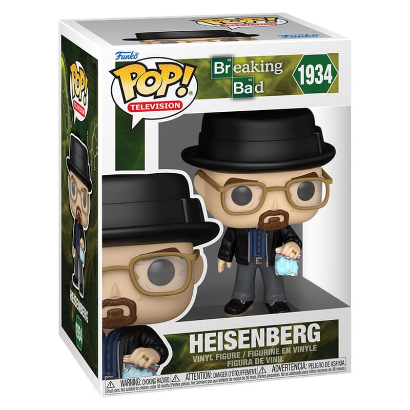 Breaking Bad Figura POP! Television Vinyl Heisenberg 9 cm