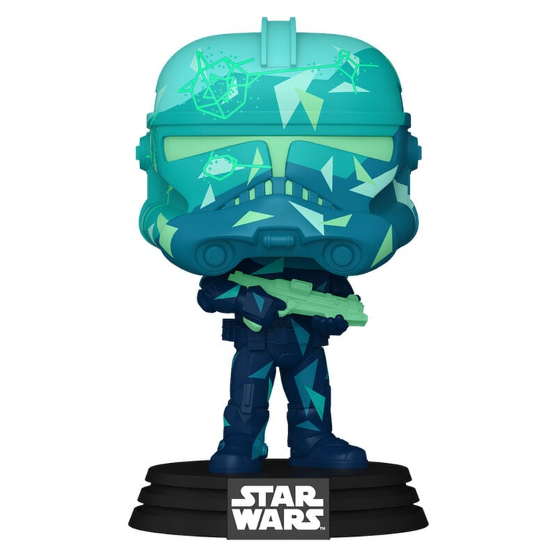 Star Wars Figura POP! Vinyl Cabezón Clone Trooper (Christophsis) 9 cm