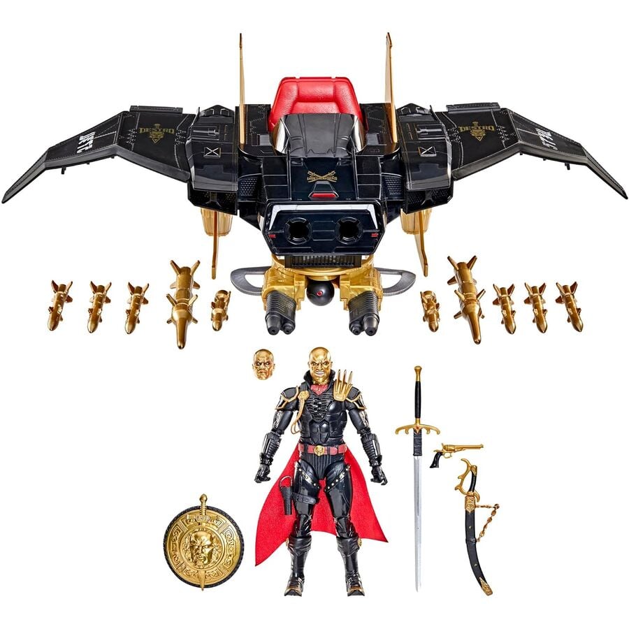 G.I. Joe Classified Series Figura y Vehículo Set #203 Destro & Iron Grenadier Despoiler 15 cm