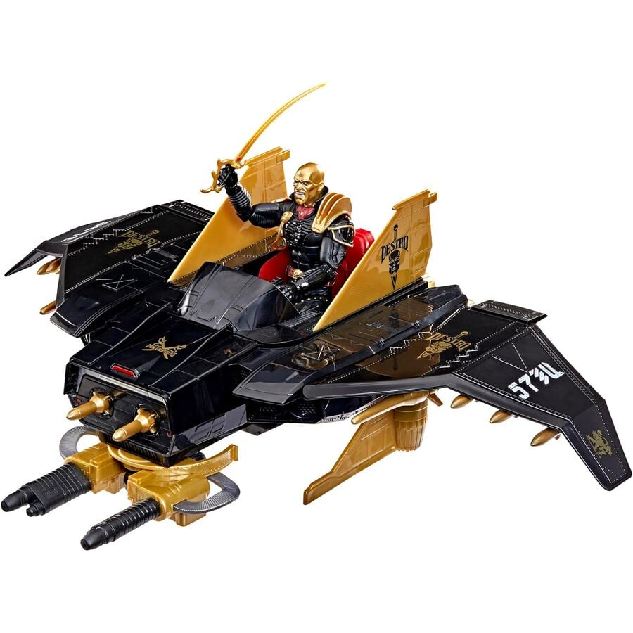 G.I. Joe Classified Series Figura y Vehículo Set #203 Destro & Iron Grenadier Despoiler 15 cm