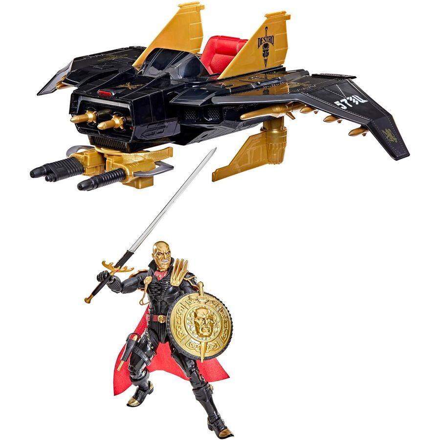 G.I. Joe Classified Series Figura y Vehículo Set #203 Destro & Iron Grenadier Despoiler 15 cm