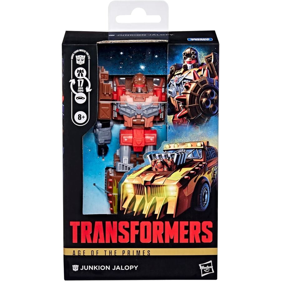 Transformers Age of the Primes Deluxe Class Figura Junkion Jalopy 14 cm