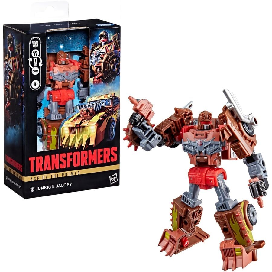 Transformers Age of the Primes Deluxe Class Figura Junkion Jalopy 14 cm