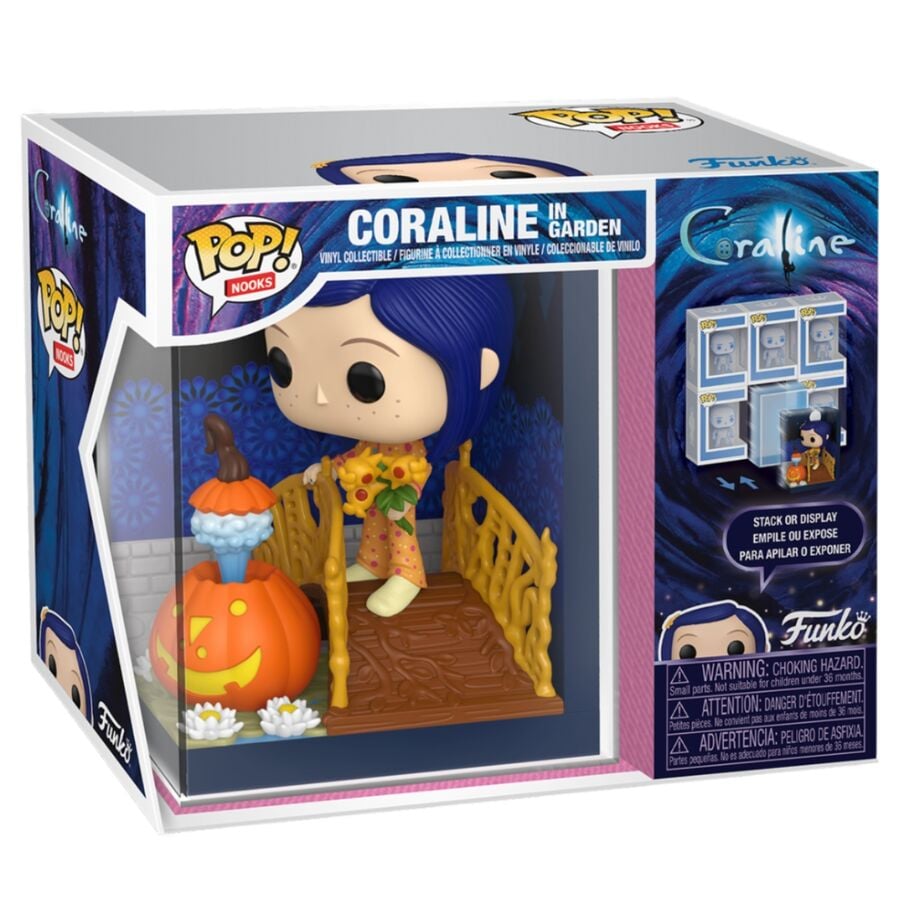 Coraline POP! Nooks Diorama de vinilo Garden 16 cm