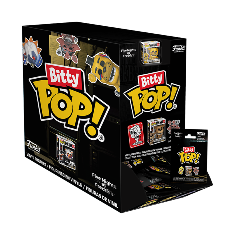 Five Nights at Freddy's Bitty POP! Vinyl Figuras 2 cm Expositor (32)
