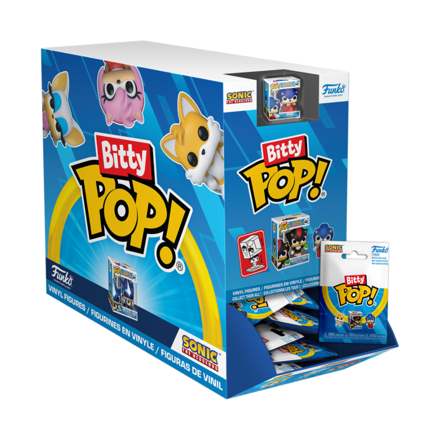 Sonic the Hedgehog Bitty POP! Vinyl Figuras 2 cm Expositor (32)
