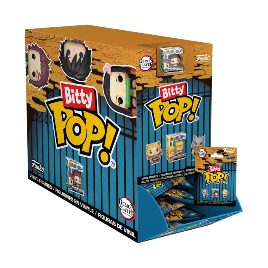 Demon Slayer: Kimetsu no Yaiba - The Movie Bitty POP! Vinyl Figuras 2 cm Expositor (32)
