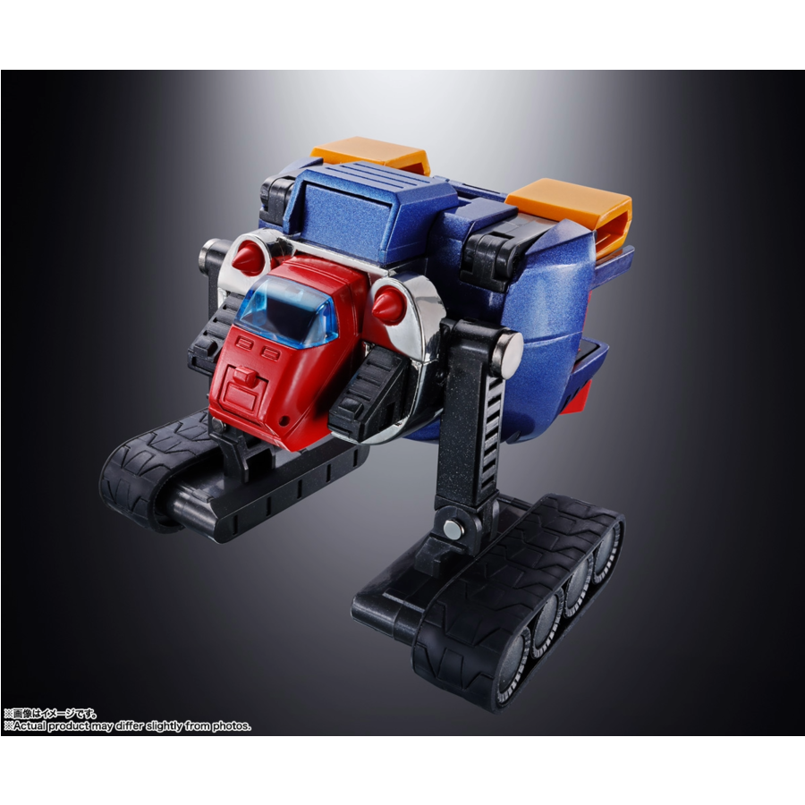 Super Electromagnetic Machine Voltes V Figura Diecast Soul of Chogokin GX-31SP Chodenji Machine Voltes V Chogokin 50th Ver. 25 cm