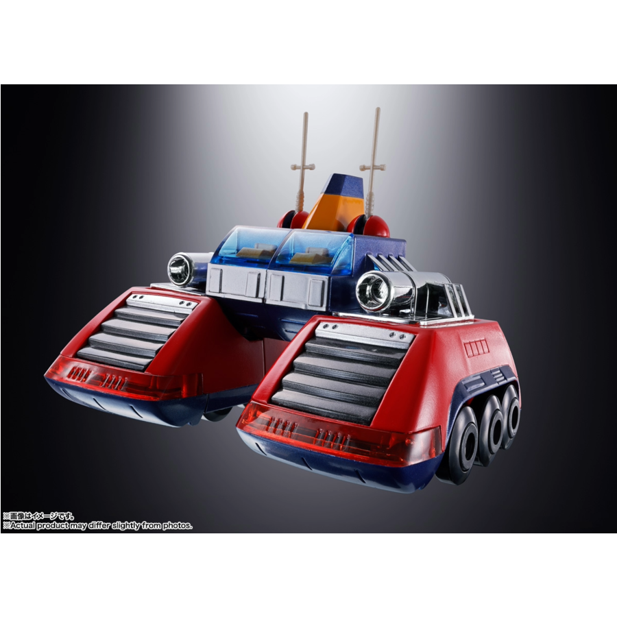 Super Electromagnetic Machine Voltes V Figura Diecast Soul of Chogokin GX-31SP Chodenji Machine Voltes V Chogokin 50th Ver. 25 cm
