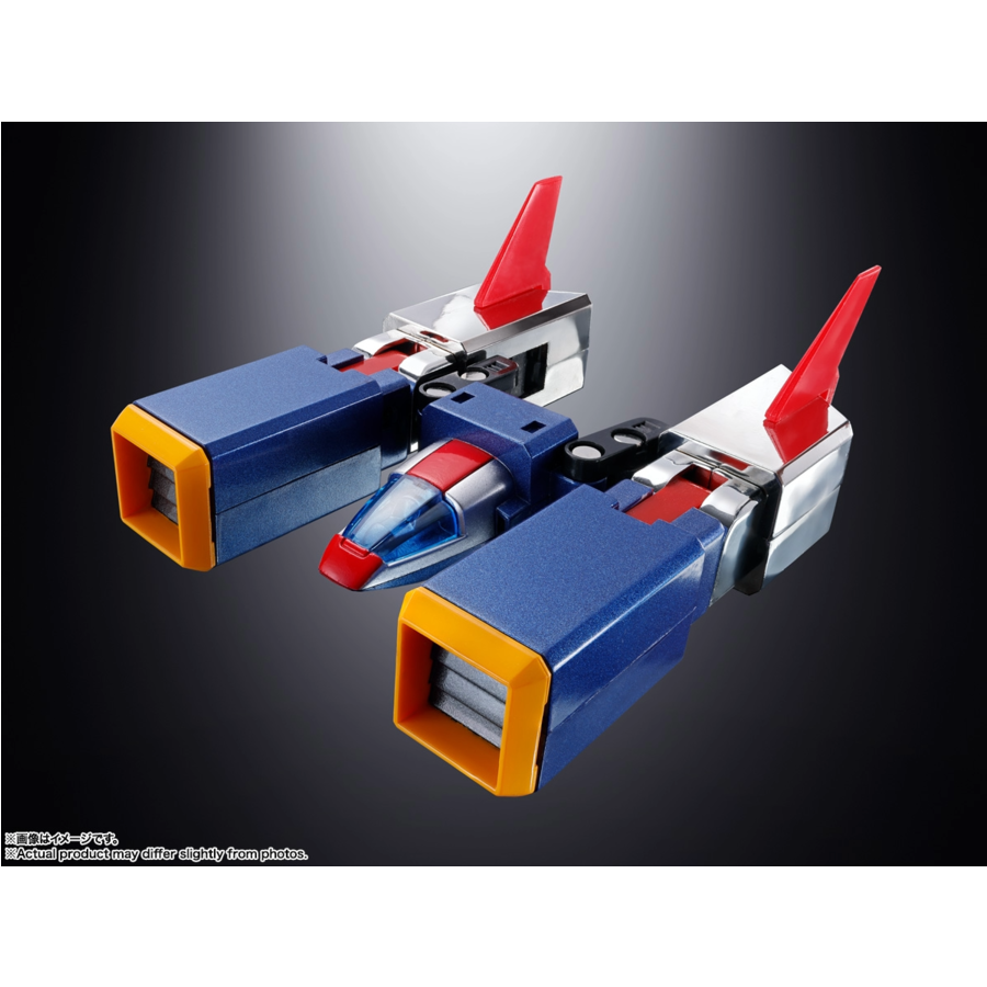 Super Electromagnetic Machine Voltes V Figura Diecast Soul of Chogokin GX-31SP Chodenji Machine Voltes V Chogokin 50th Ver. 25 cm