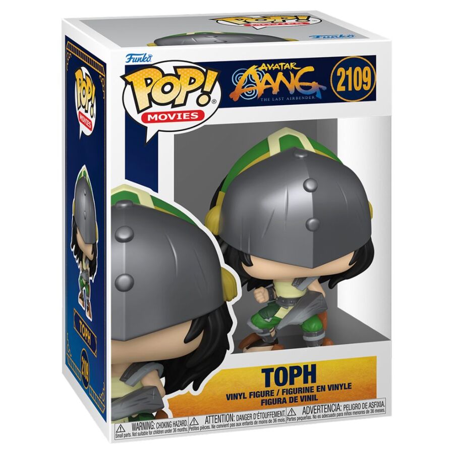 Aang - TLA Lost Realm Figura POP! Animation Vinyl Toph 9 cm