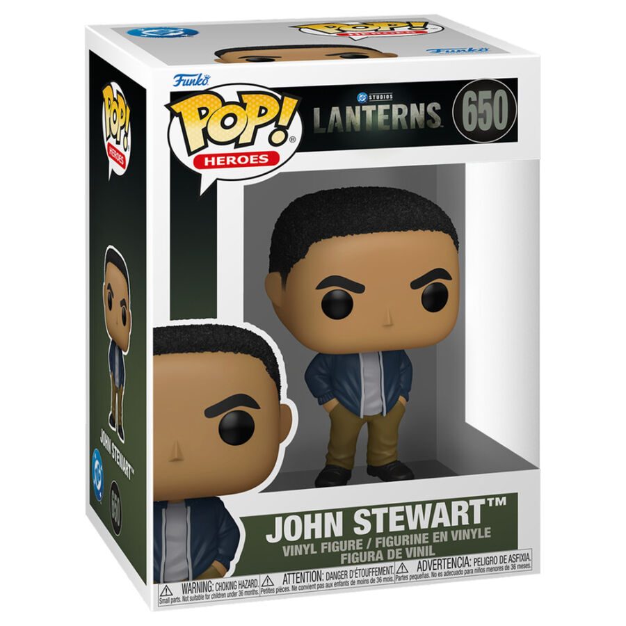 DC Studios Lanterns Figura POP! Heroes Vinyl Jon Stewart 9 cm