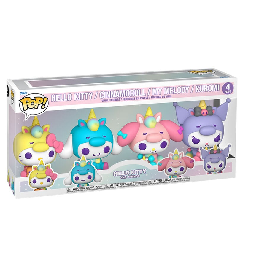 Blister 4 figuras POP Hello Kitty and Friends Frikytopia