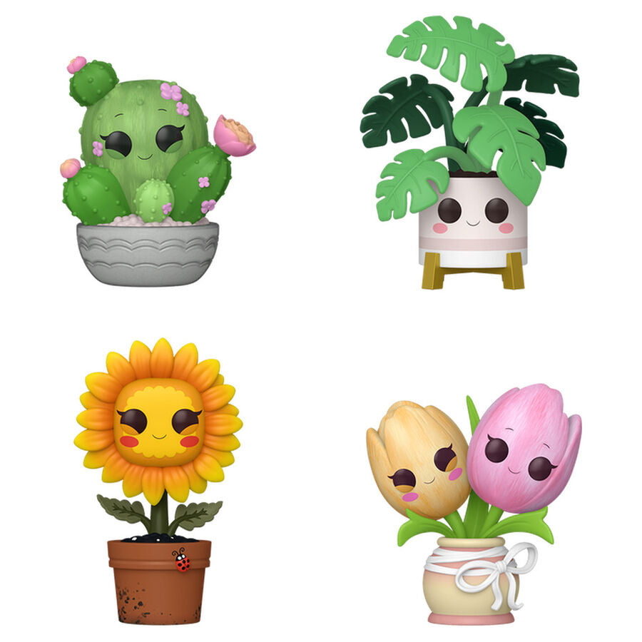 Blister 4 figuras POP Flora