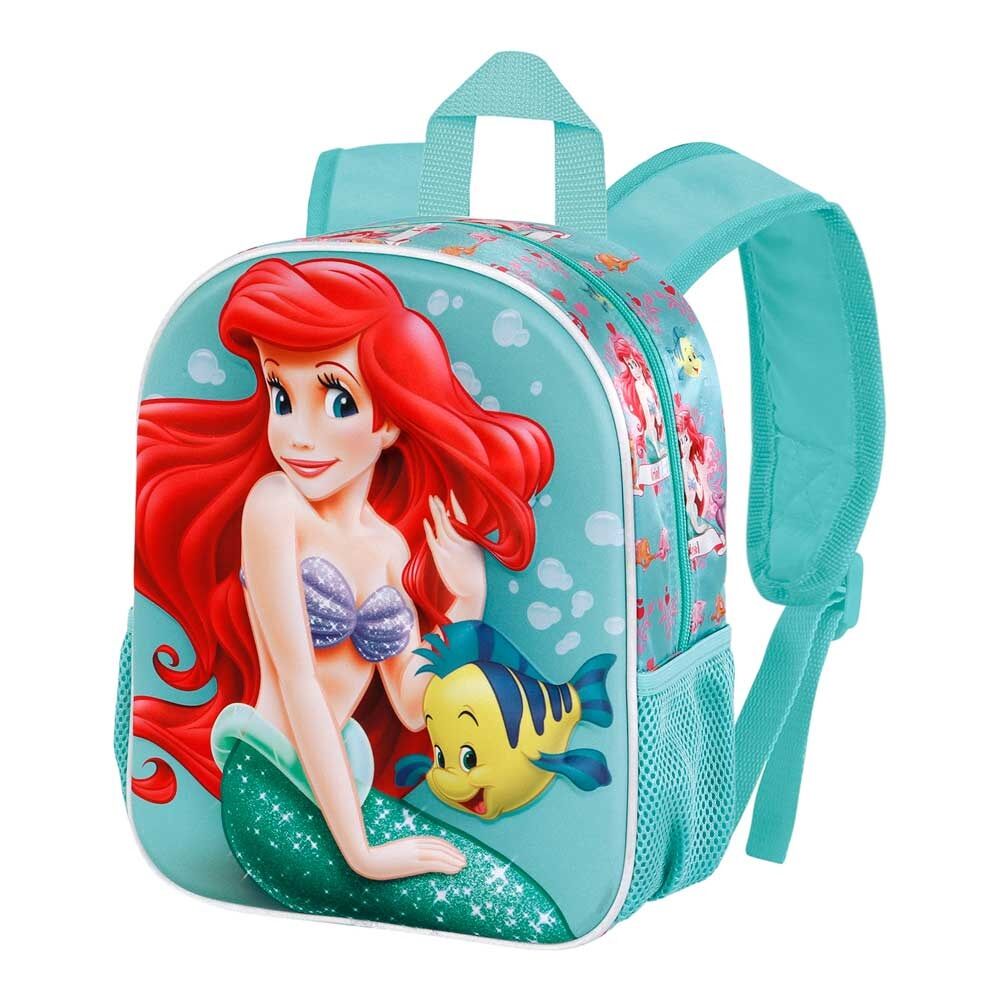 Mochila 3D Ariel La Sirenita Disney 30cm Frikytopia