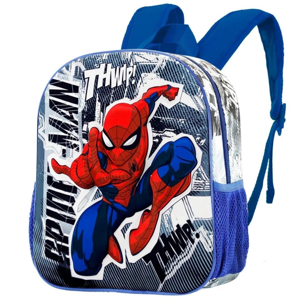 Mochila 3D Jumping Spiderman Marvel 31cm Frikytopia