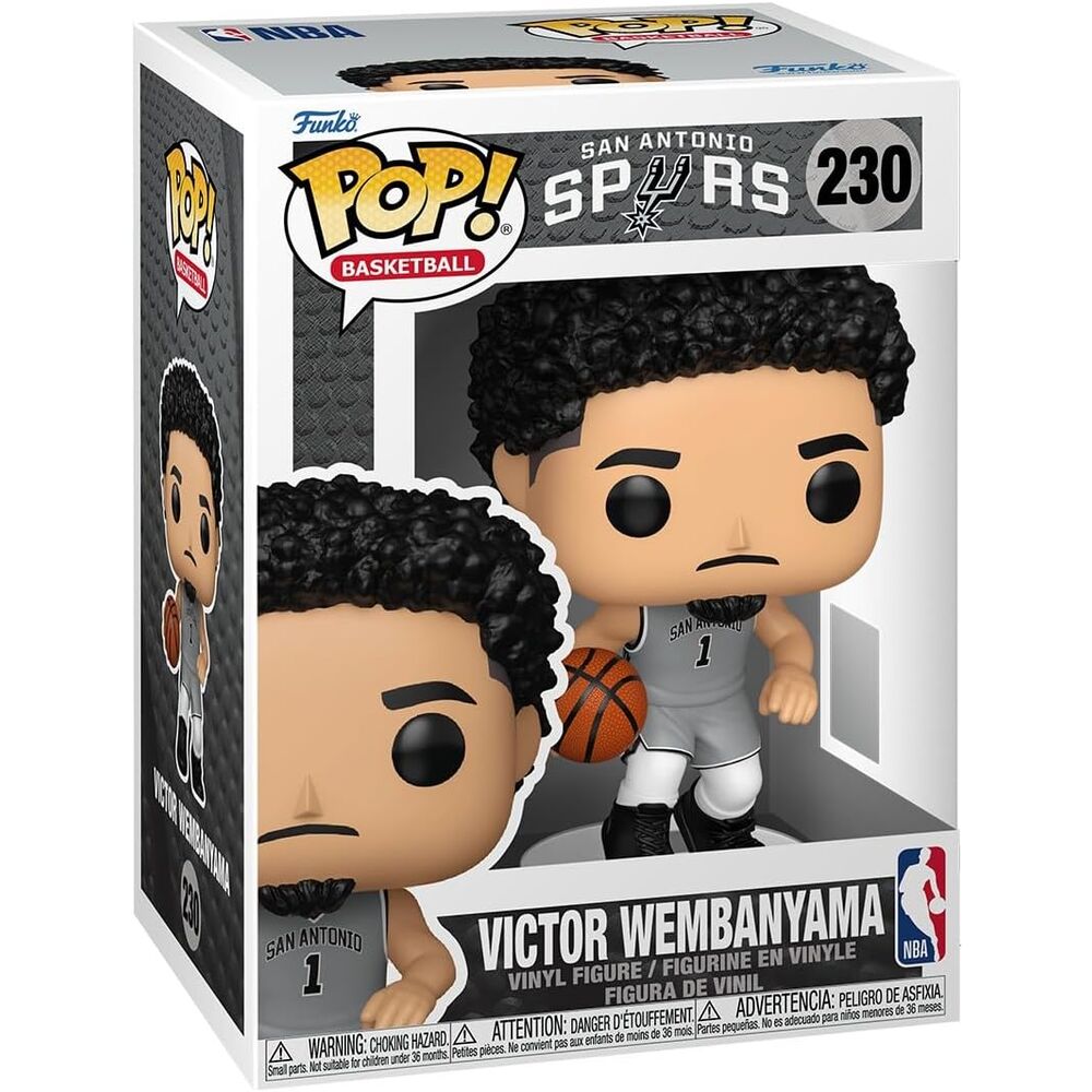 NBA Legends POP! Sports Vinyl Figura Spurs- Victor Wembanyama (SE) 9 cm