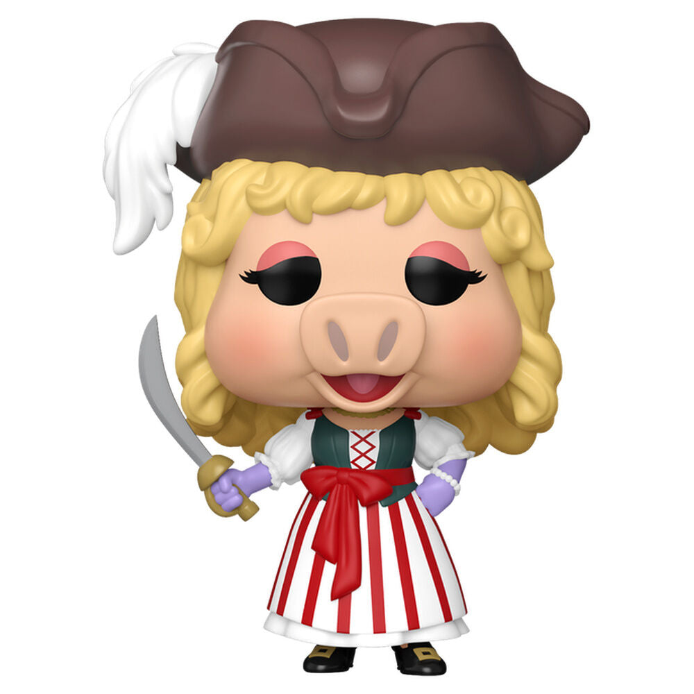 Los Teleñecos en la Isla del Tesoro Figura POP! Movies Vinyl Miss Piggy 9 cm