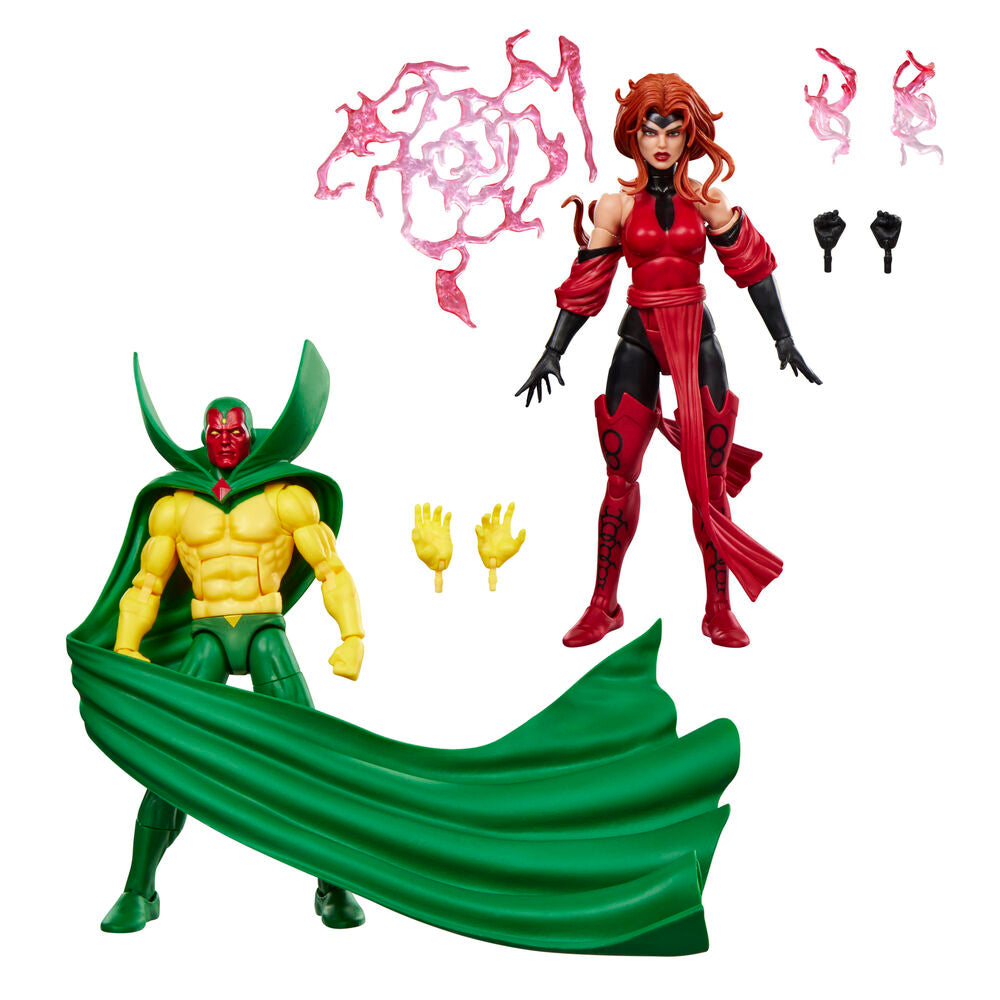 Avengers Marvel Legends Pack de 2 Figuras Vision & Scarlet Witch 15 cm