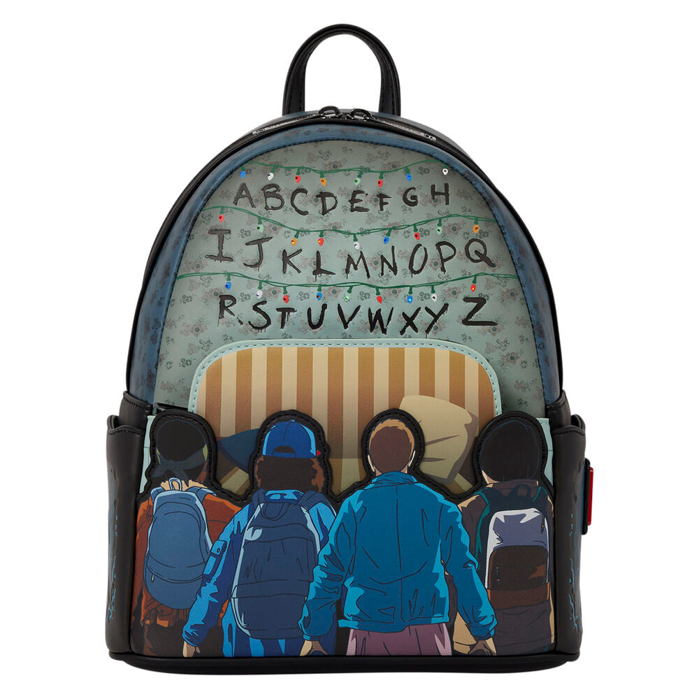 Mochila 10th Anniversary Stranger Things Loungefly 26cm Frikytopia