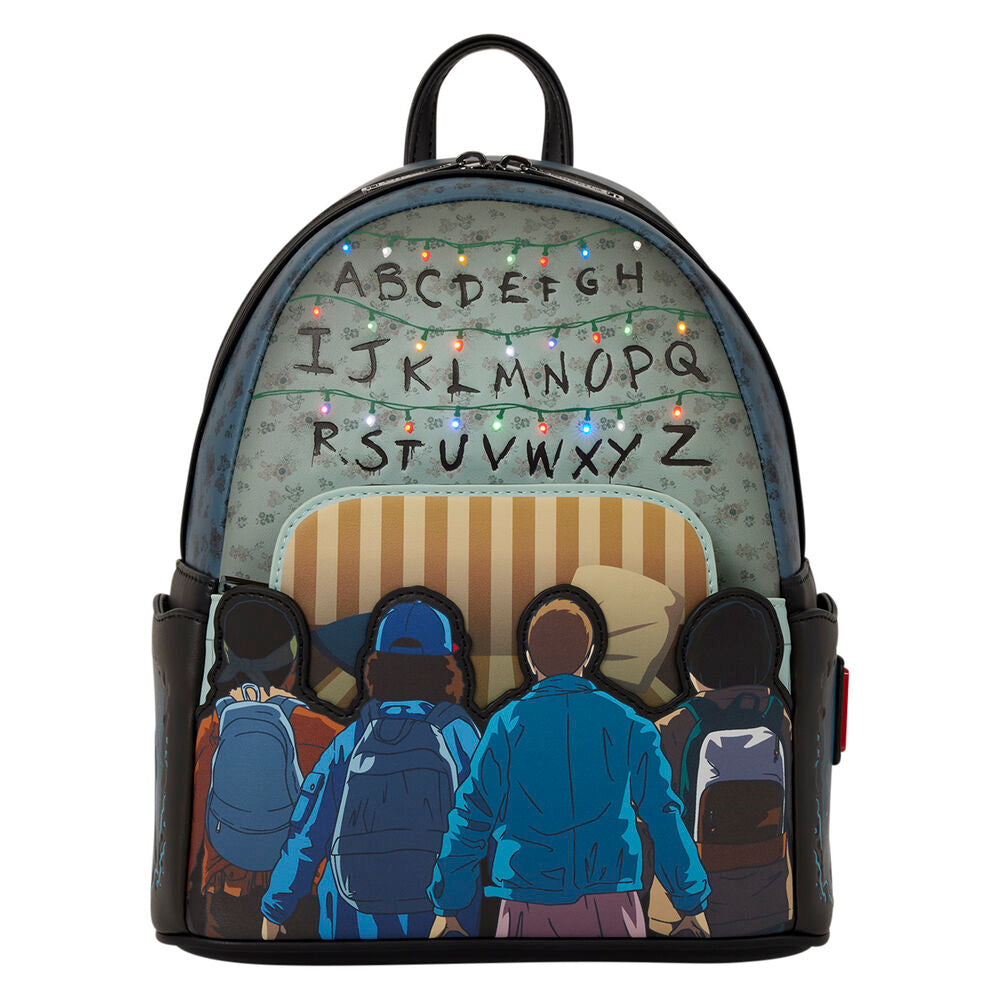 Mochila 10th Anniversary Stranger Things Loungefly 26cm