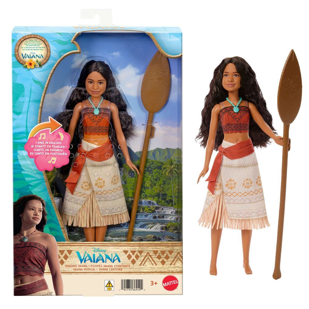 Muñeca Vaiana Moana Cantarina Disney Frikytopia