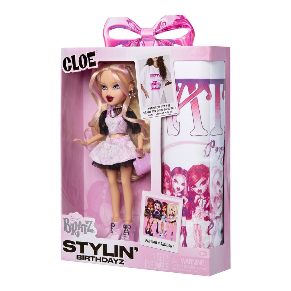 Muñeca Cloe + Camiseta Birthday Stylin Bratz