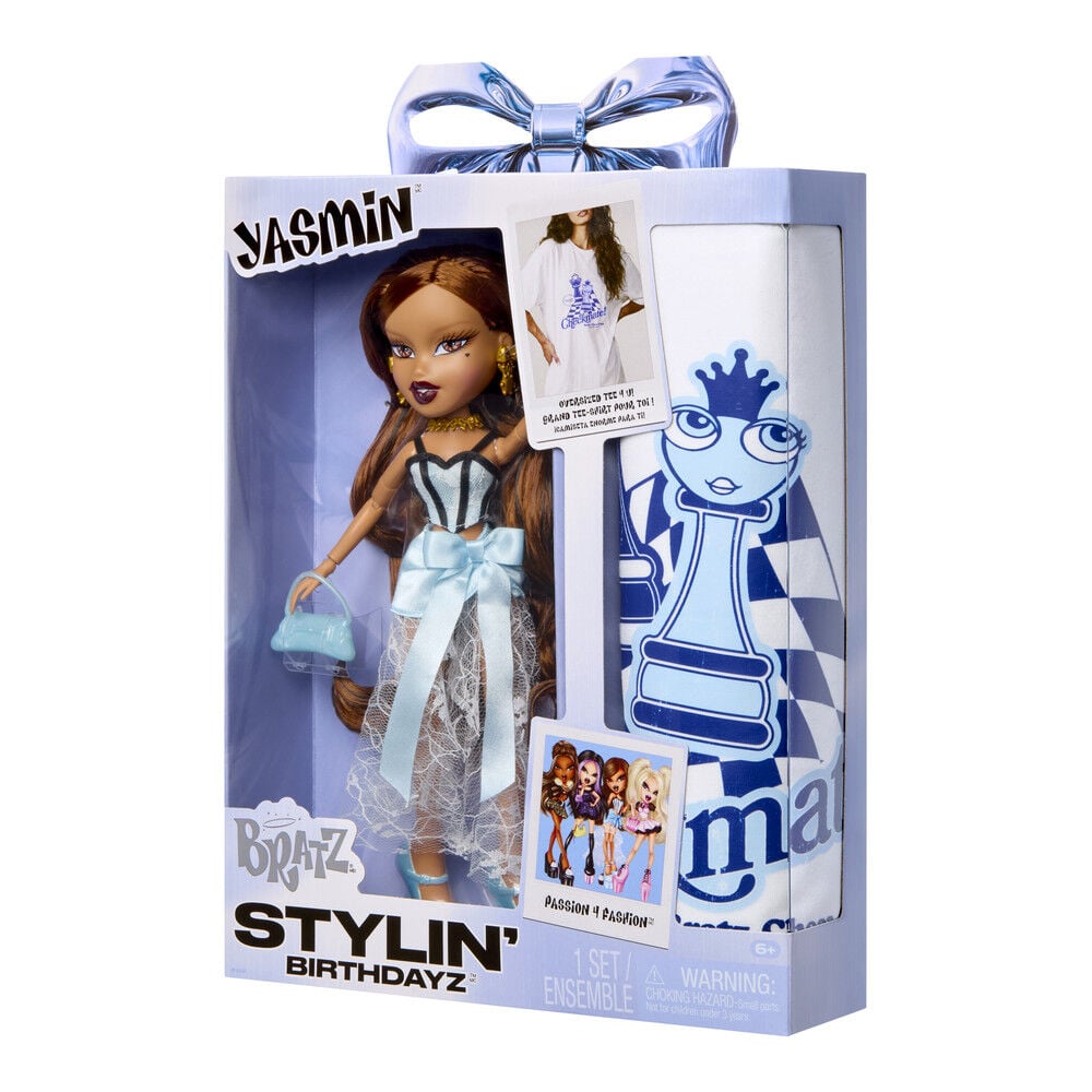 Muñeca Yasmin + Camiseta Birthday Stylin Bratz
