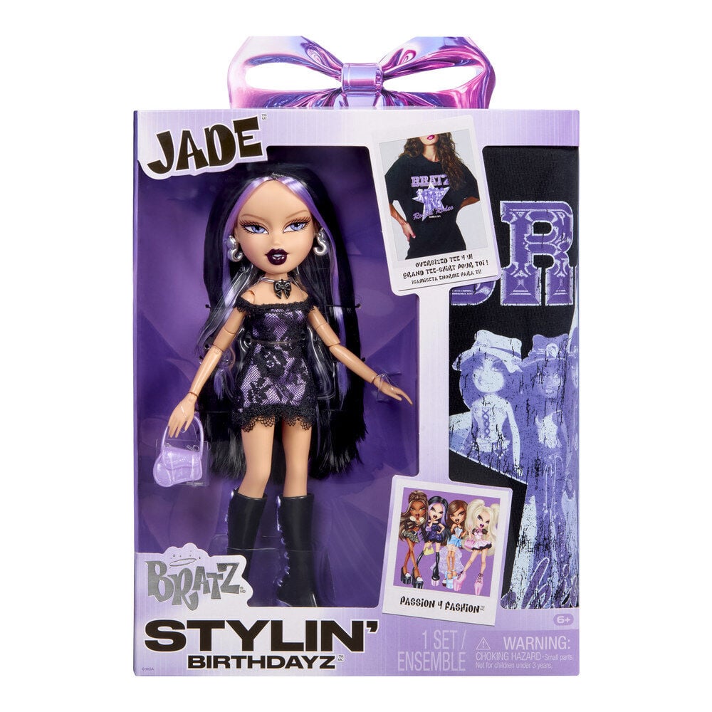 Muñeca Jade + Camiseta Birthday Stylin Bratz