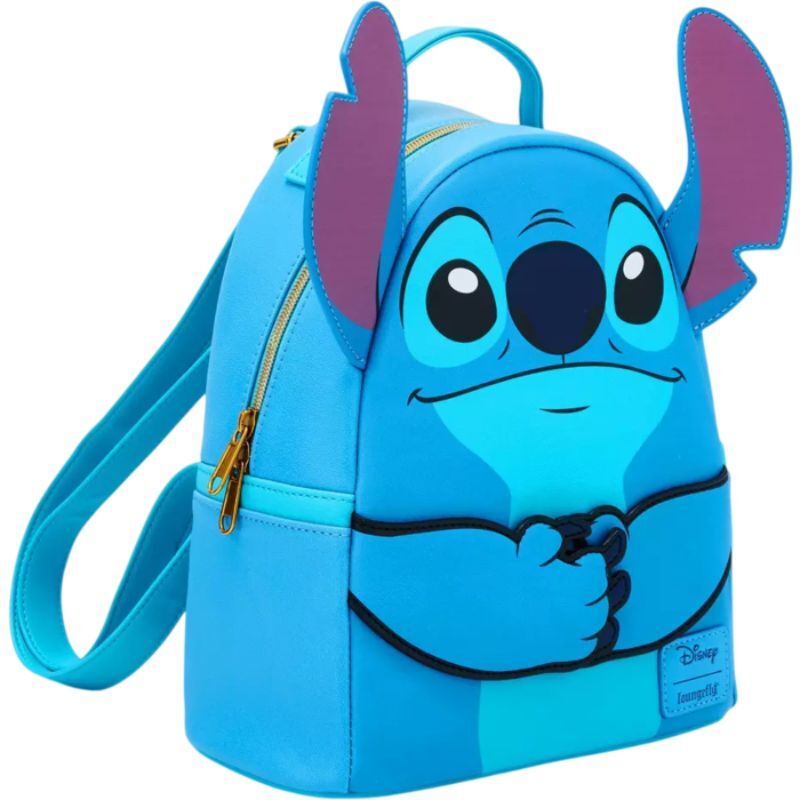Mochila Disney Stitch Magnetic Hands Loungefly 26cm