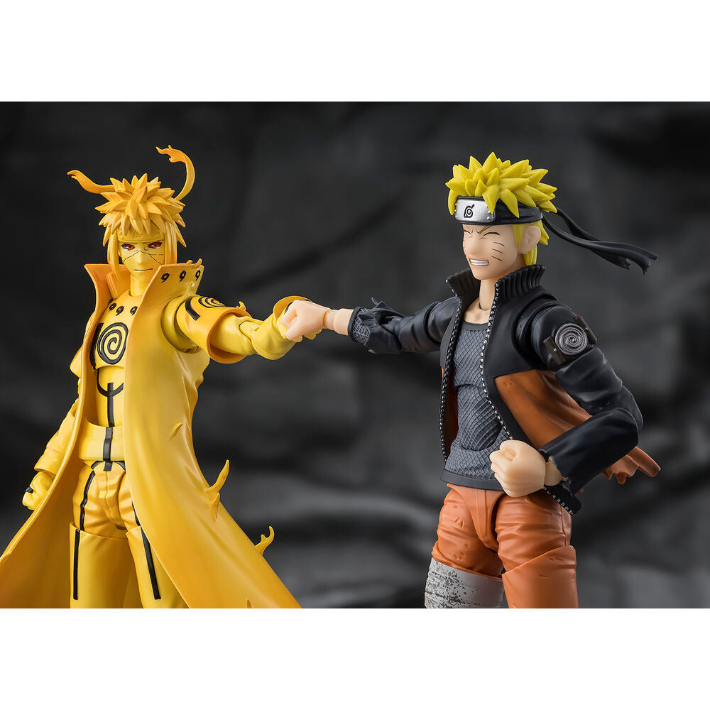 Naruto Figura S.H.Figuarts Minato Namikaze (Kurama Link Mode) -Bond of Light That Shatters Darkness- 15 cm
