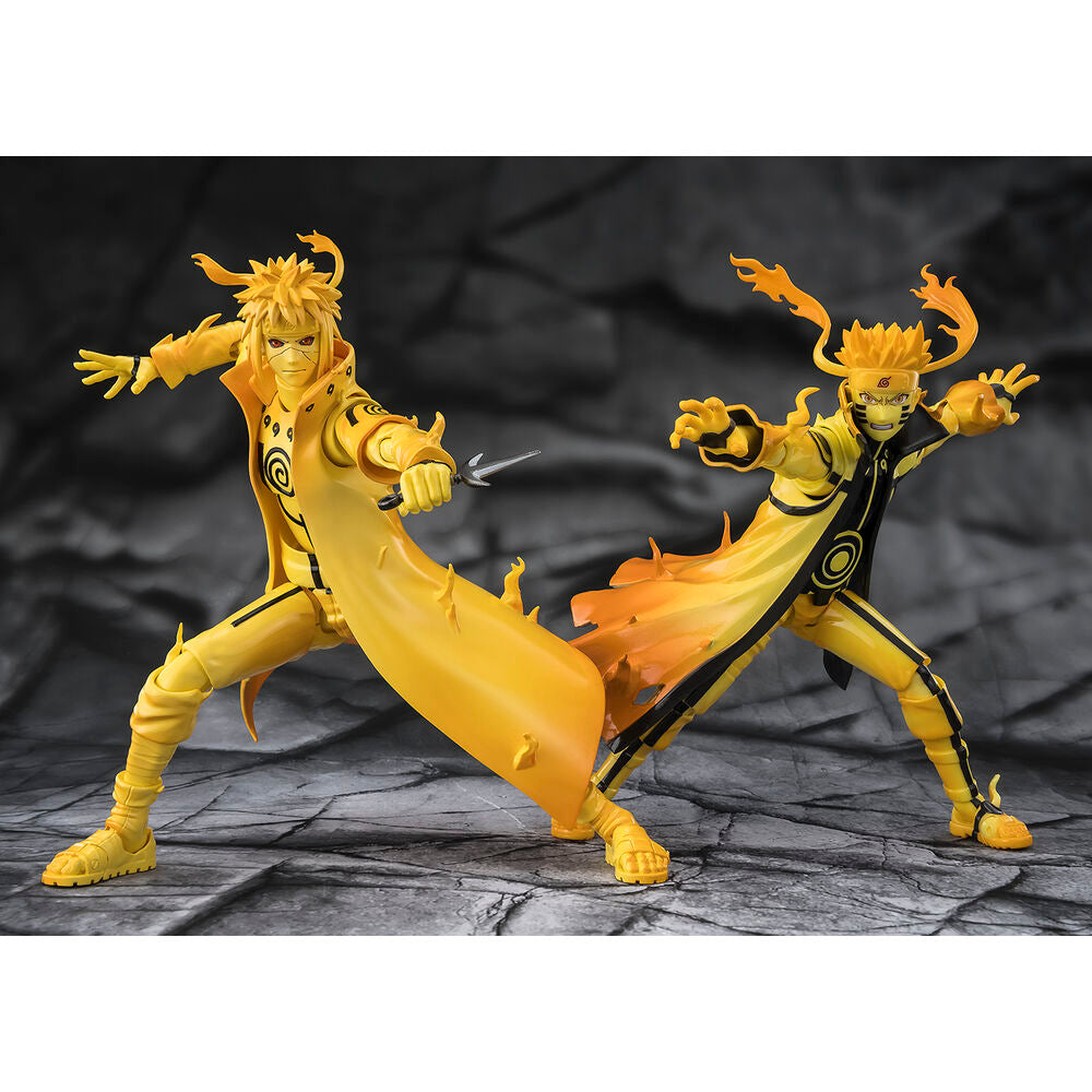 Naruto Figura S.H.Figuarts Minato Namikaze (Kurama Link Mode) -Bond of Light That Shatters Darkness- 15 cm