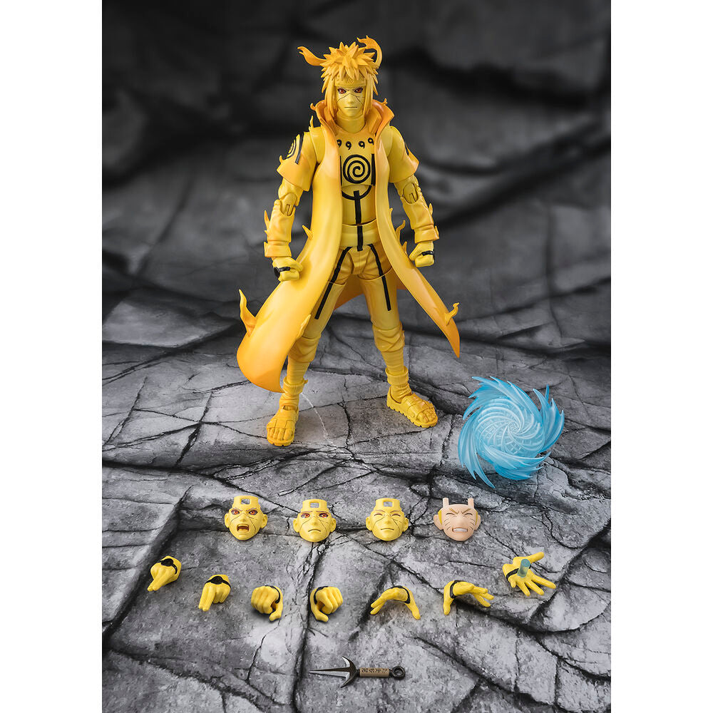 Naruto Figura S.H.Figuarts Minato Namikaze (Kurama Link Mode) -Bond of Light That Shatters Darkness- 15 cm